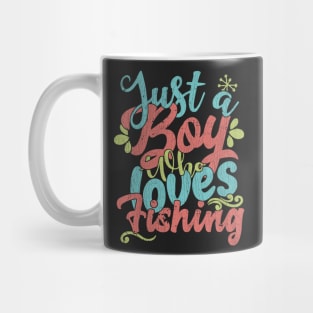 Just A Boy Who Loves Fishing Gift product Mug